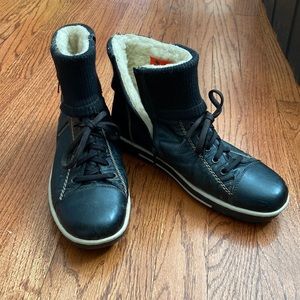 Rieker lined booties